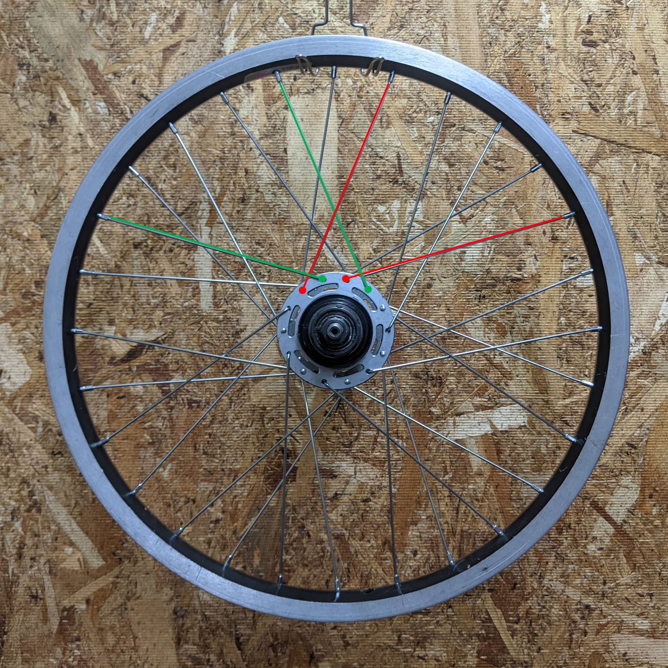 自転車ホイール組の種類 - バイシクル A to Z