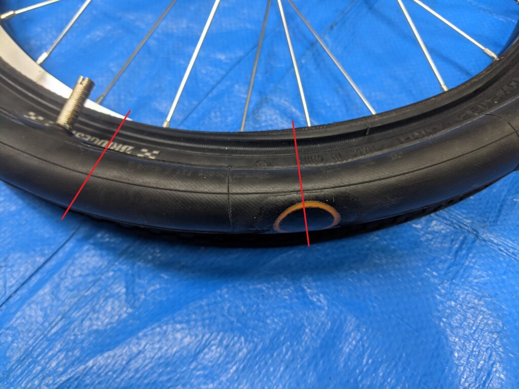 ダイソー自転車パンク修理キットを使った修理 - バイシクル A to Z